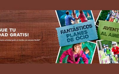 Nestlé y Tirolina Valle de Tena, unidos para disfrutar de las actividades al aire libre