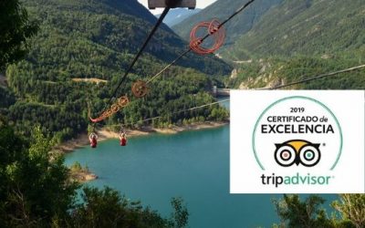 Tirolina Valle de Tena consigue el Certificado de Excelencia 2019