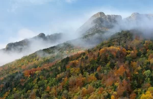 Paisaje de otoño en el Valle de Tena, una de las mejores experiencias turísticas en el Pirineo Aragonés